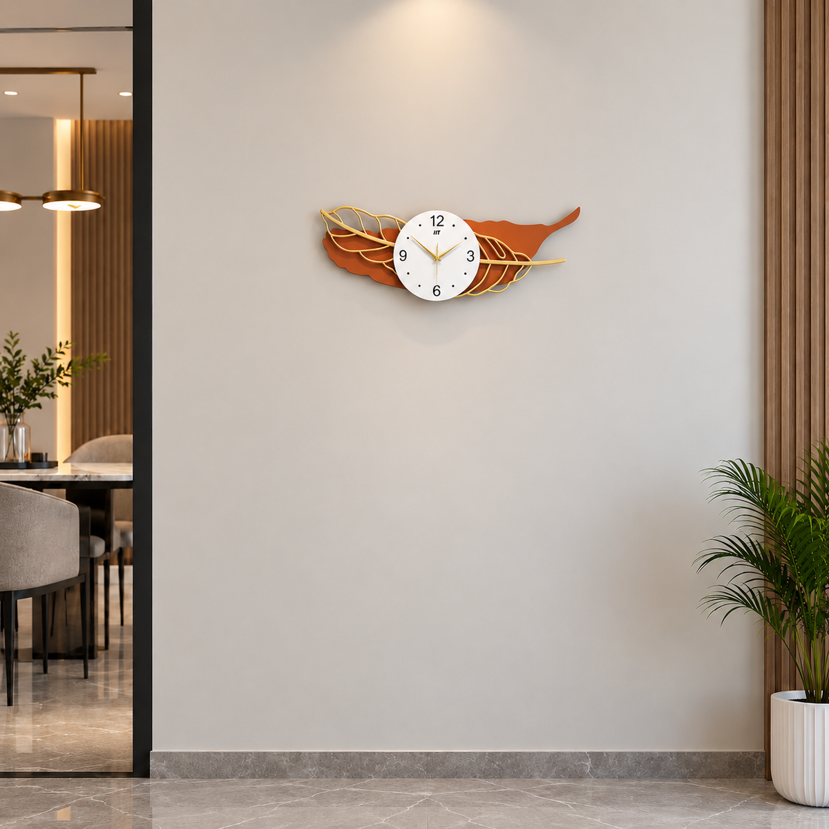 Metal Wall Art Modern Wall Hanging for Bedroom & Home [WALLNEEDS]