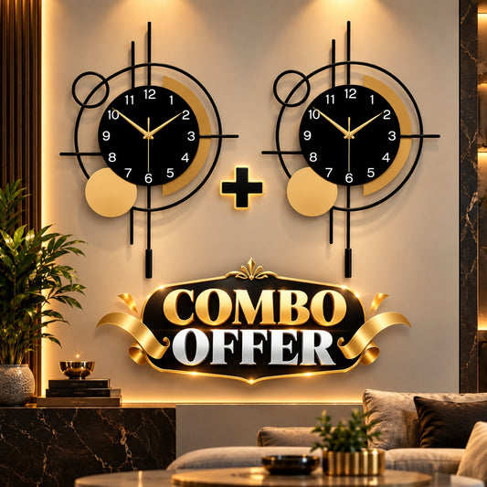 WallArtix wall clock combo