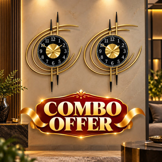 WallArtix wall clock combo