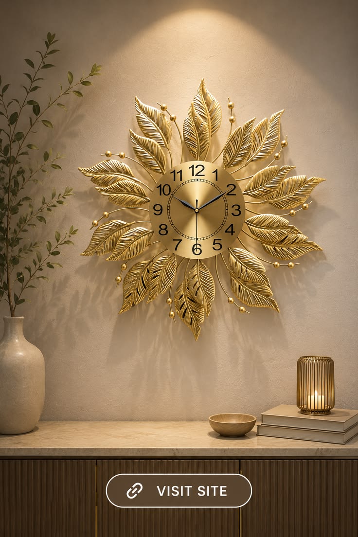 Metal Wall Art Modern Wall Hanging for Bedroom & Home [WALLNEEDS]