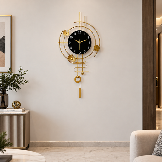 Metal Wall Art Modern Wall Hanging for Bedroom & Home [WALLNEEDS]