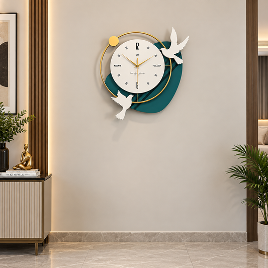 Metal Wall Art Modern Wall Hanging for Bedroom & Home [WALLNEEDS]