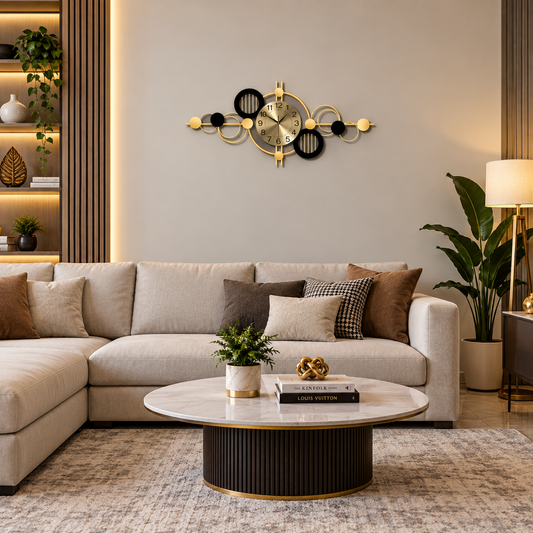 Metal Wall Art Modern Wall Hanging for Bedroom & Home [WALLNEEDS]