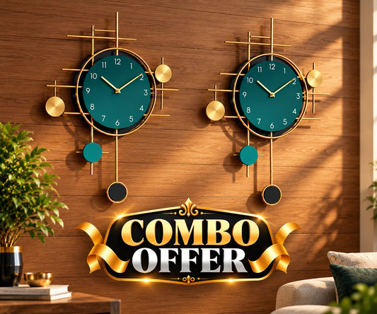 WallArtix wall clock combo