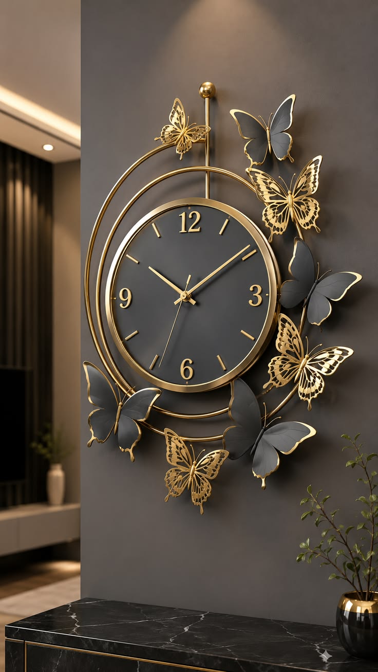 Metal Wall Art Modern Wall Hanging for Bedroom & Home [WALLNEEDS]